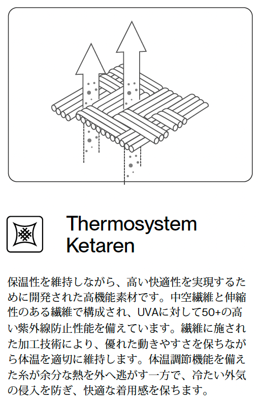 サーマルビブタイツ EXO THERMO CARGO